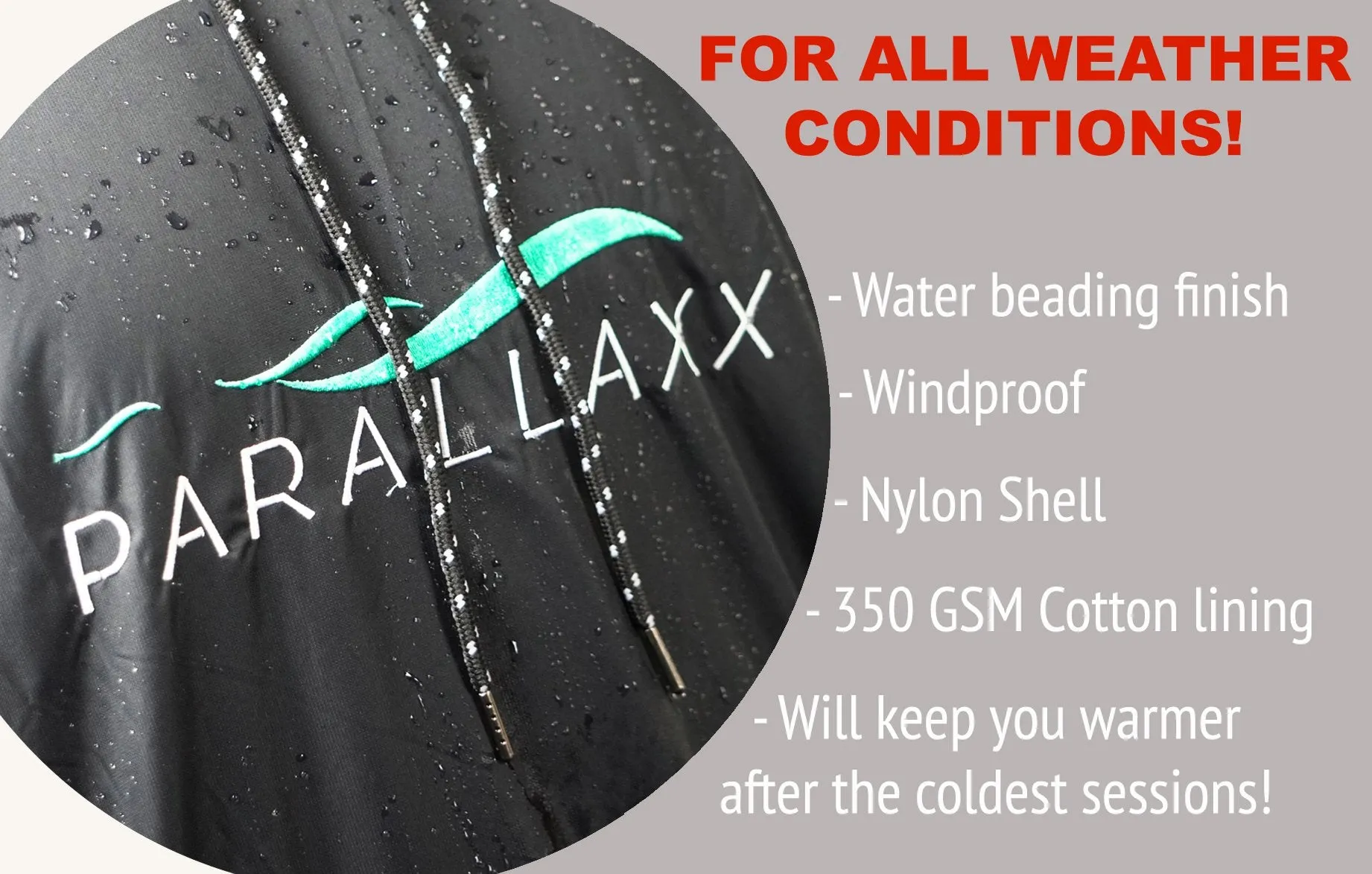 Parallaxx All-Weather Surf Poncho