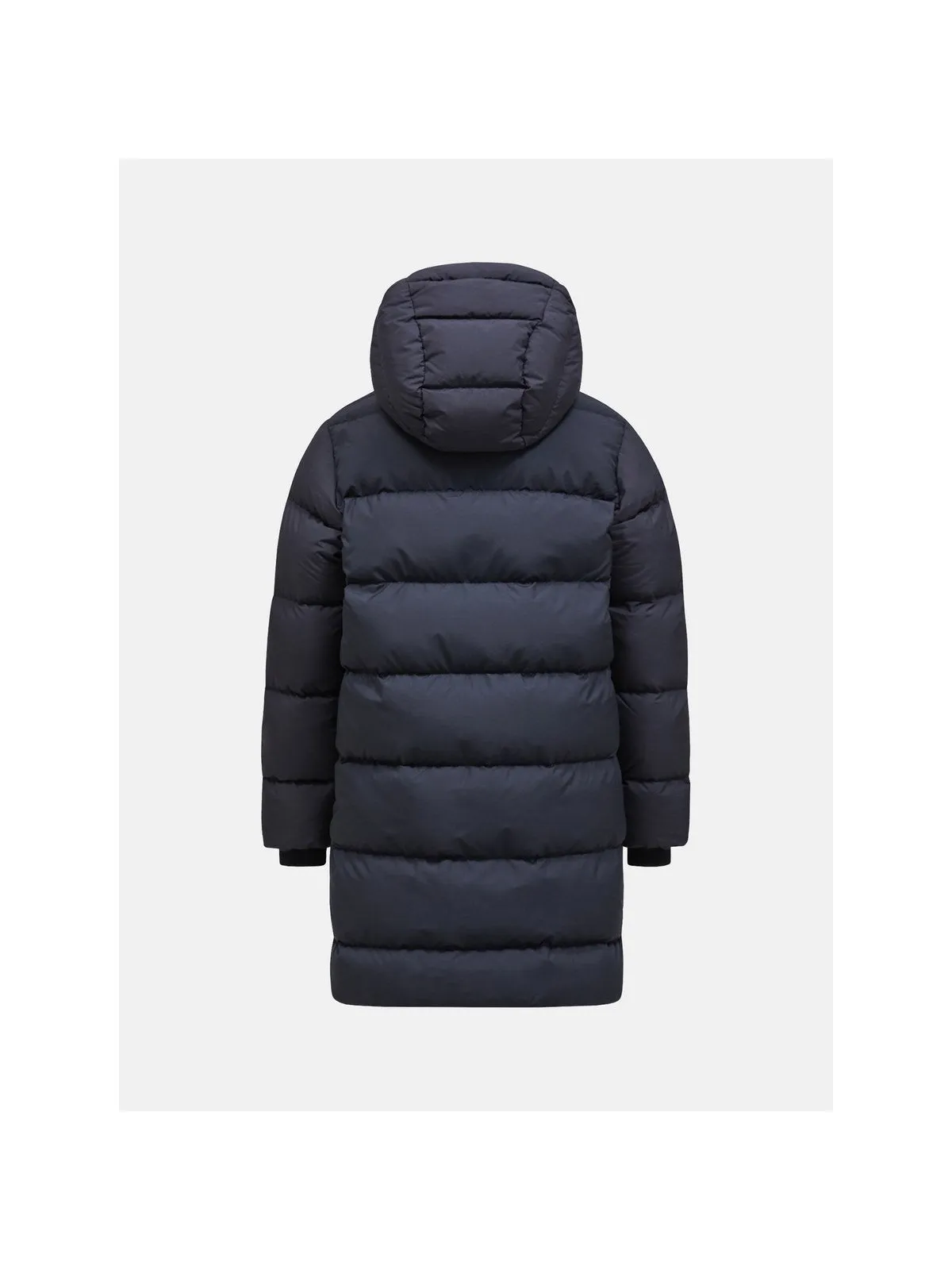 Płaszcz puchowa Peak Performance Jr Long Puffer czarny