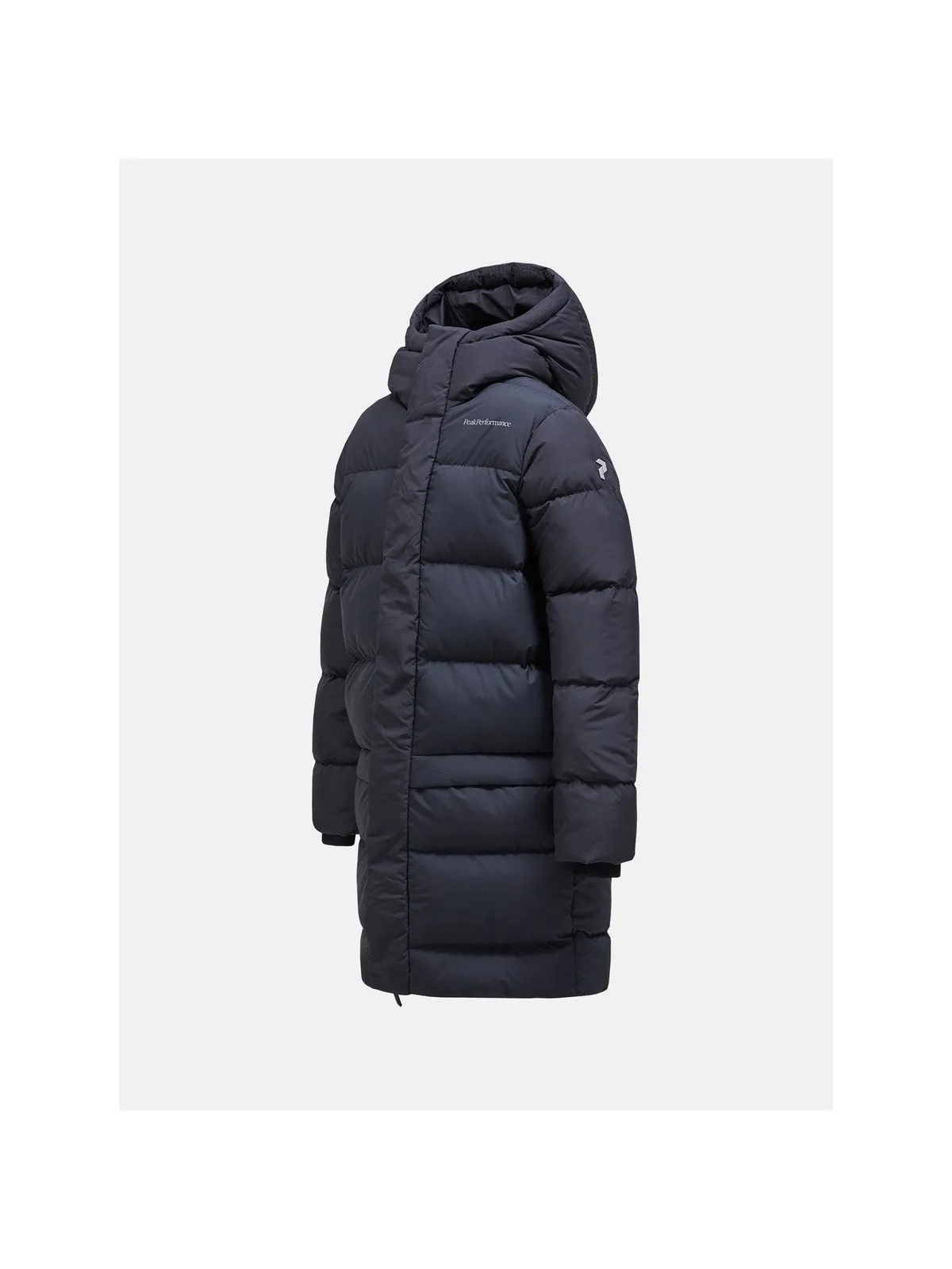 Płaszcz puchowa Peak Performance Jr Long Puffer czarny