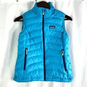 Patagonia Womens Puffer Goosedown Sleeveless Jacket Vest Sz XS