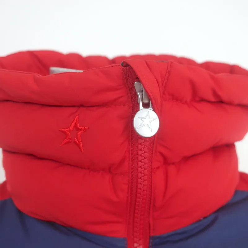 Perfect Moment Queenie Quilted Down Puffer Jacket Red Size Medium