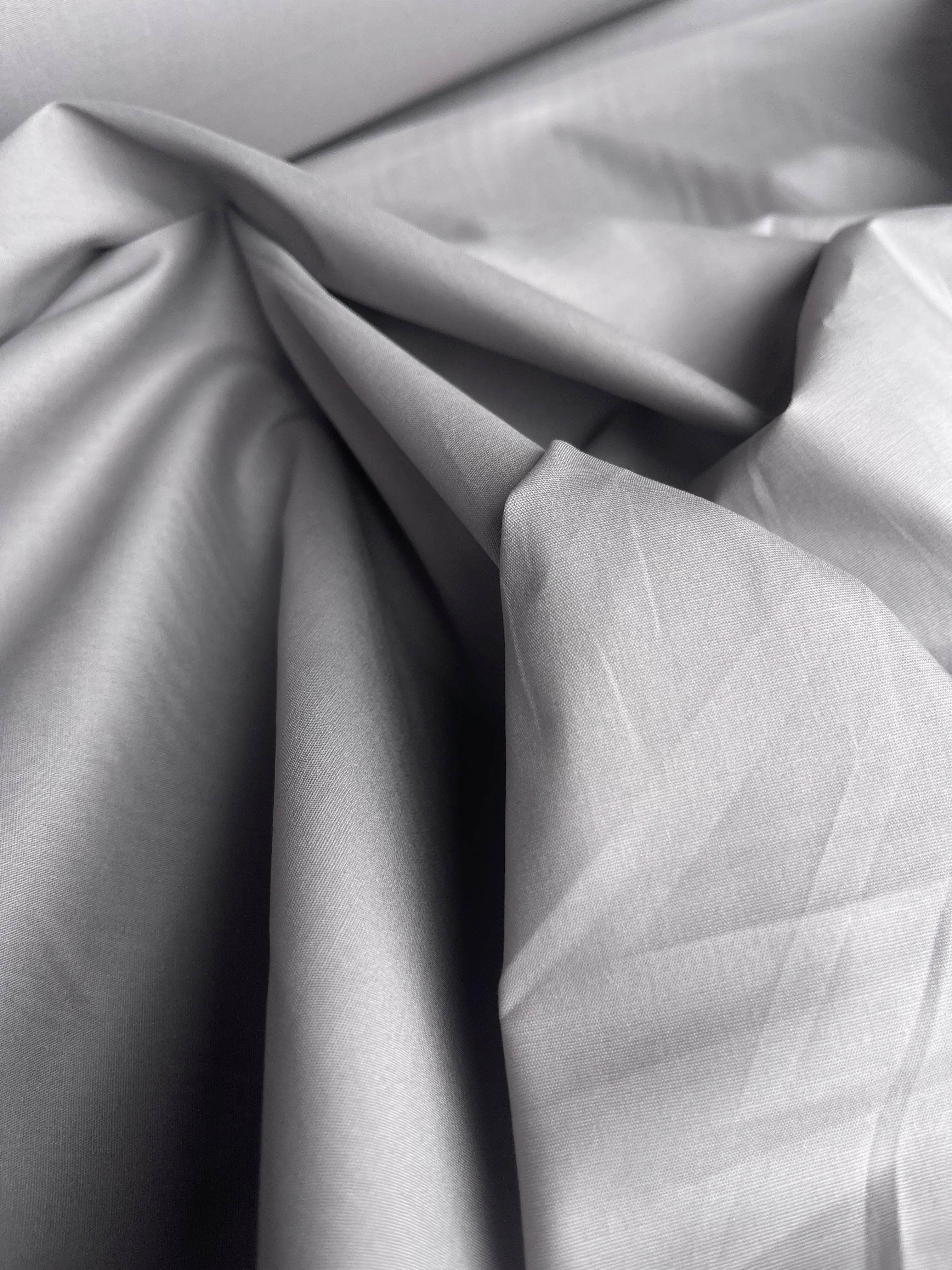 Poplin stretch prestige monkey grey B02