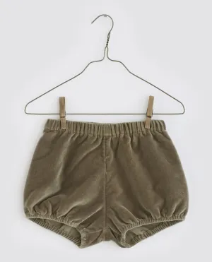 Poppy Bloomers Artichoke Velvet-Little Cotton Clothes