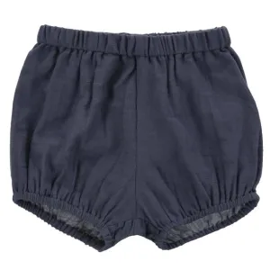 Poppy Bloomers - Ink Blue Muslin - Little Cotton Clothes