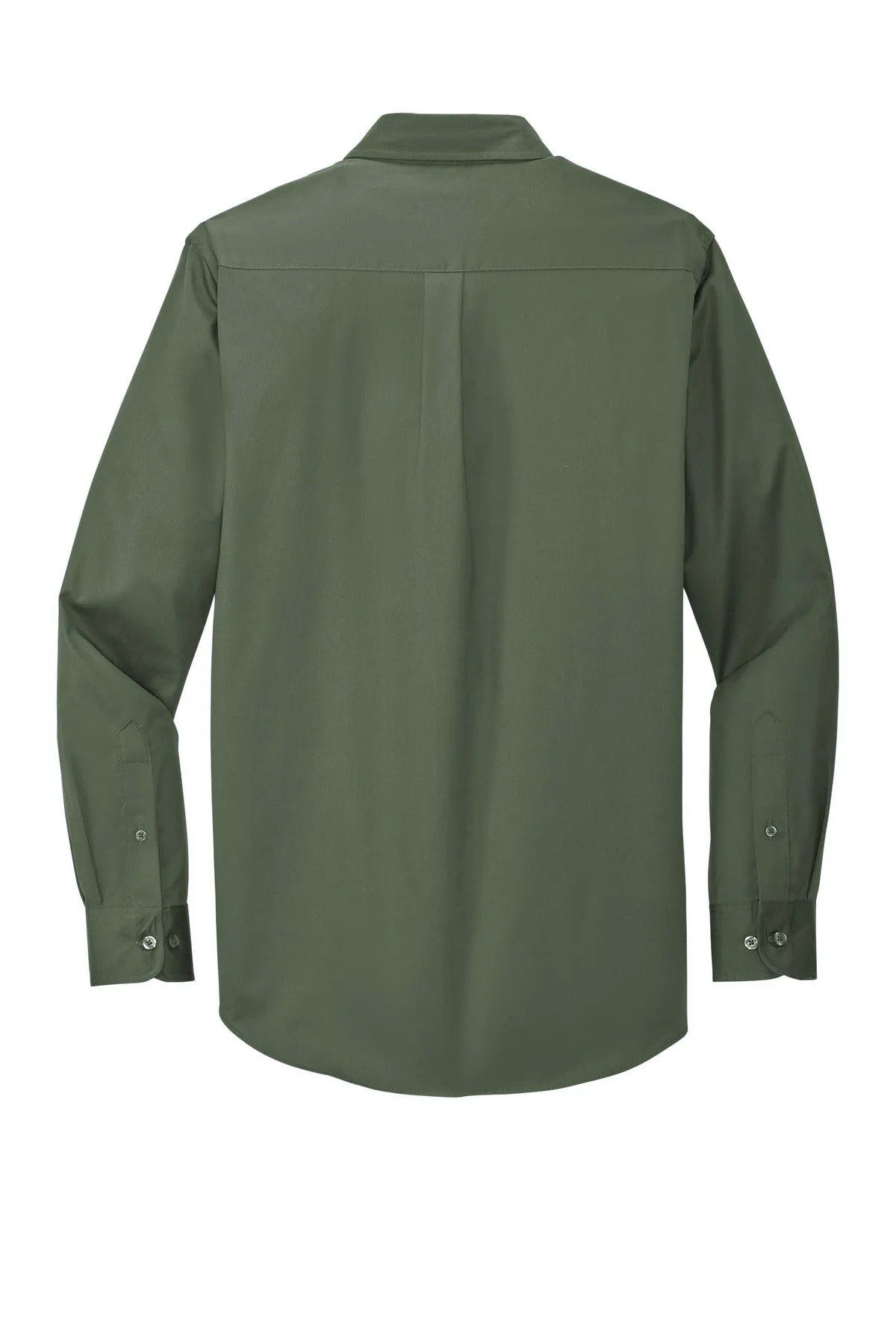 Port Authority Long Sleeve Easy Care Shirt S608 Clover Green
