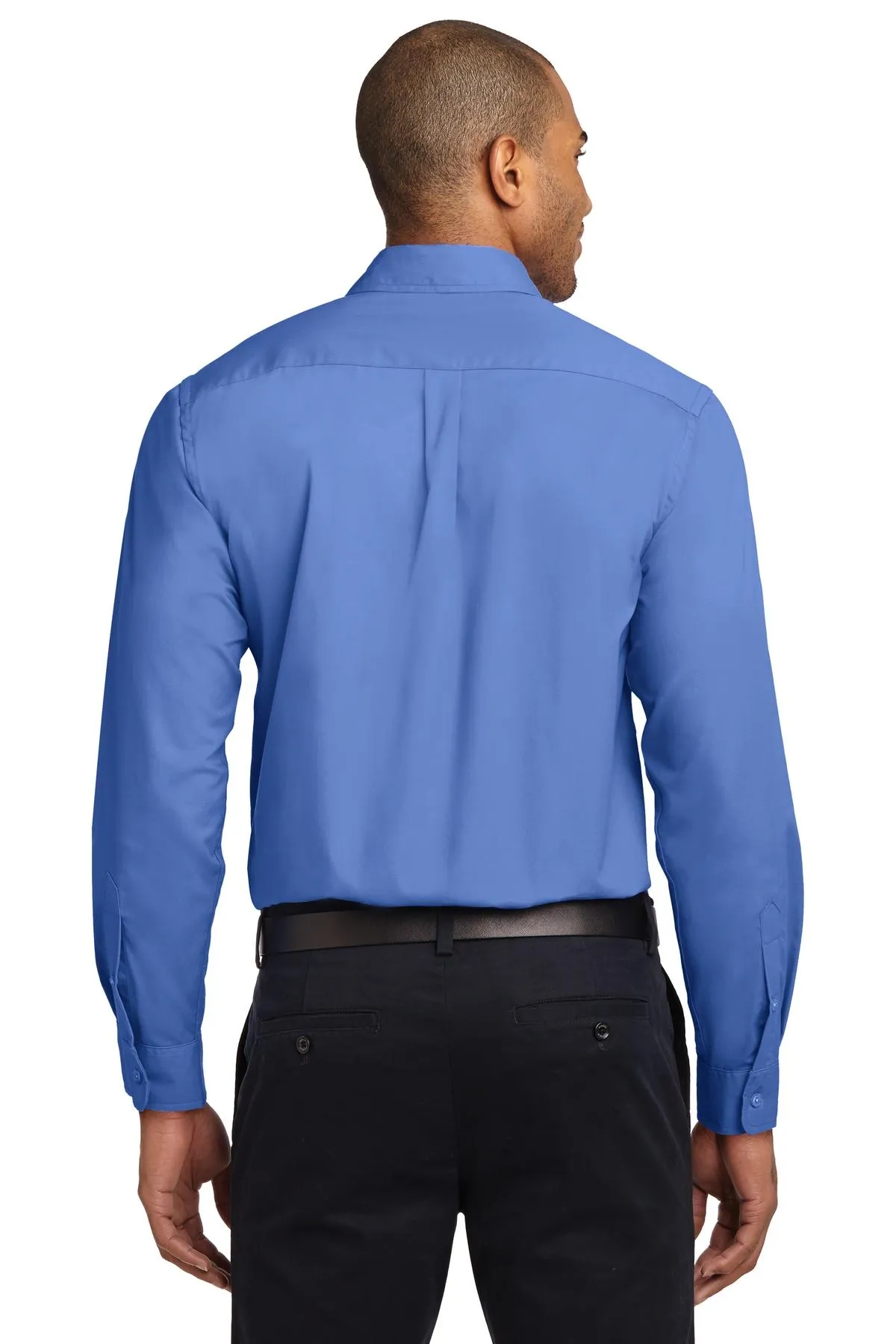 Port Authority Tall Long Sleeve Easy Care Shirt.  TLS608 Ultramarine Blue Tall