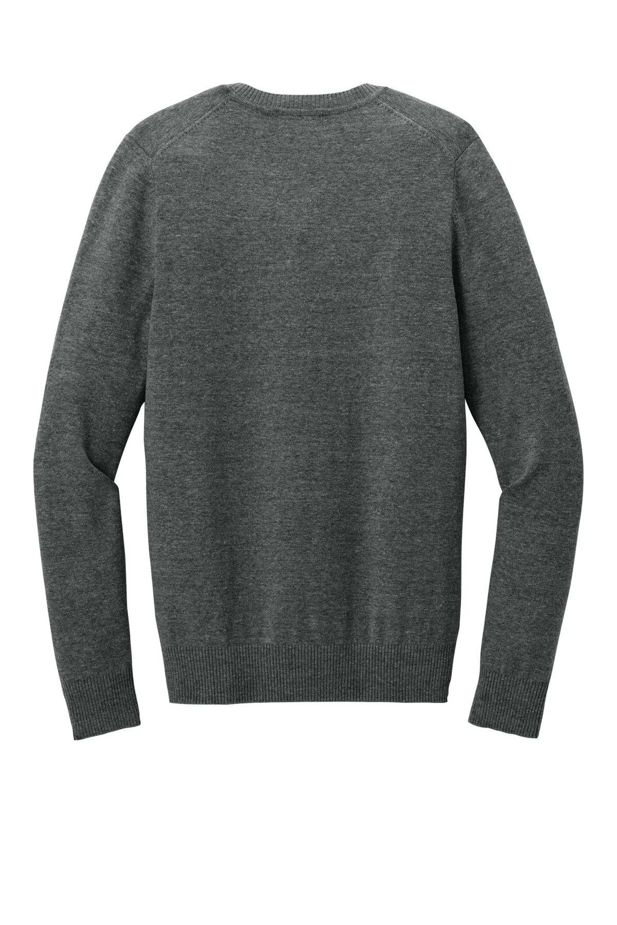 Port Authority Women's Easy Care V-Neck Sweater LSW2850 Charcoal Heather