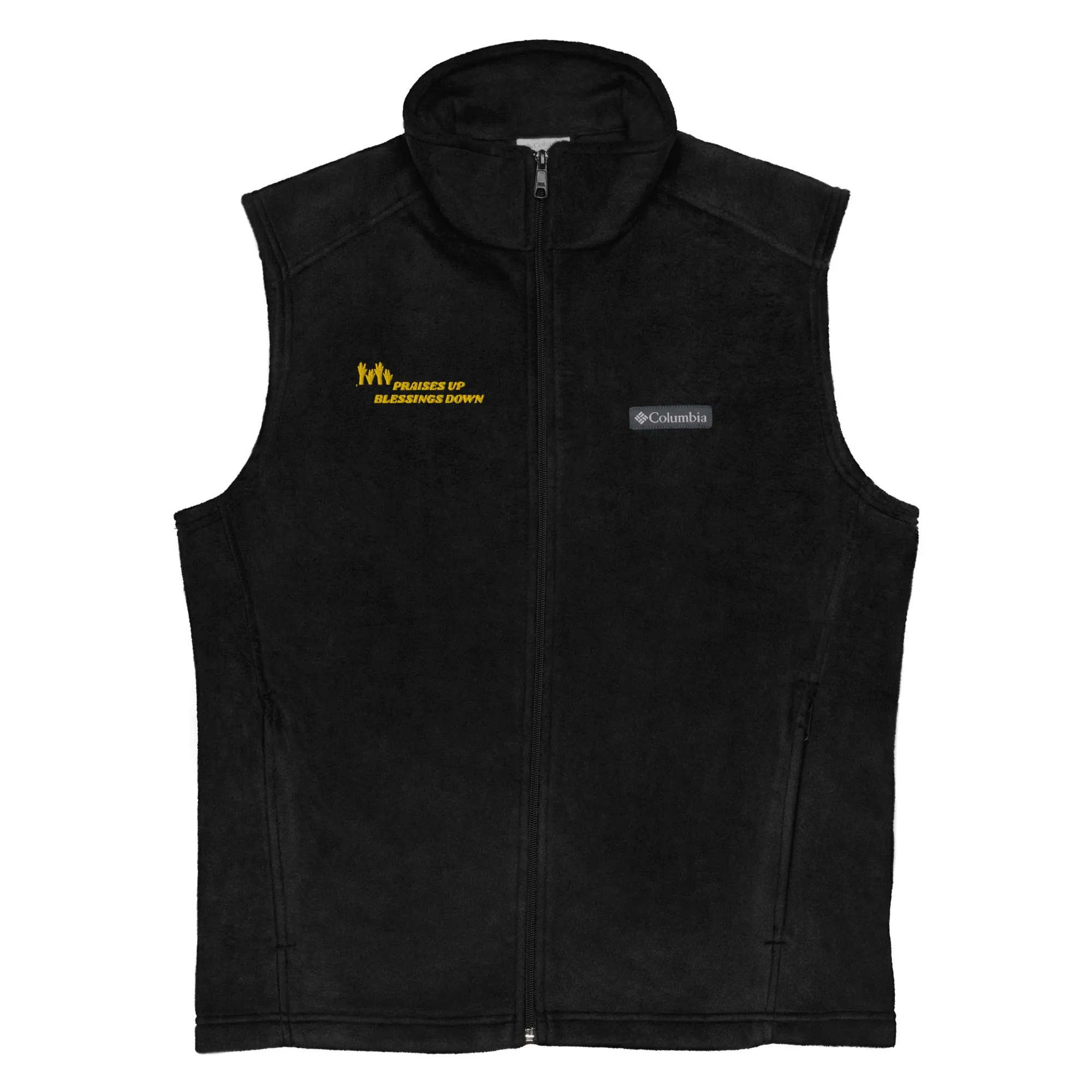 Praises Go Up Men’s Columbia fleece vest