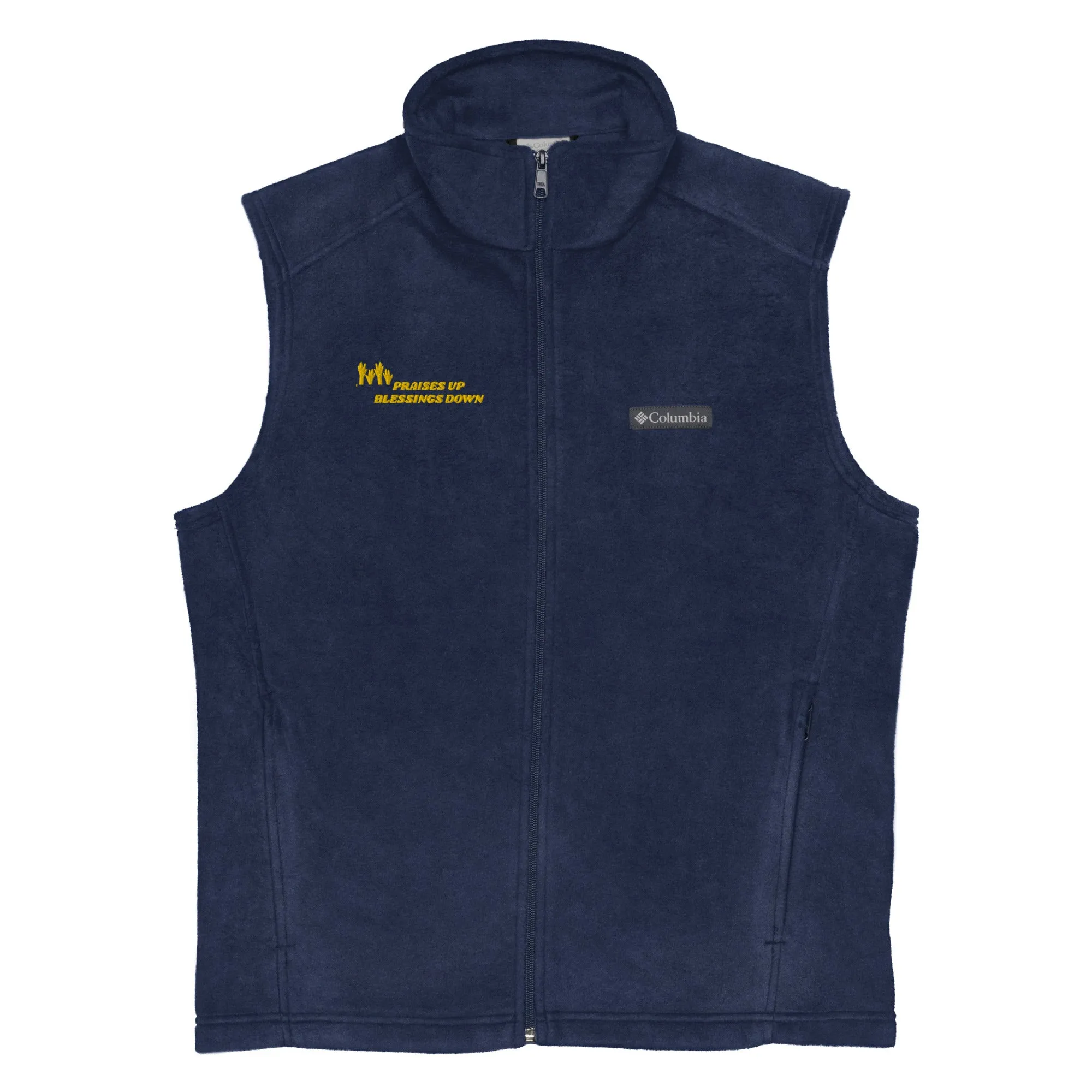 Praises Go Up Men’s Columbia fleece vest