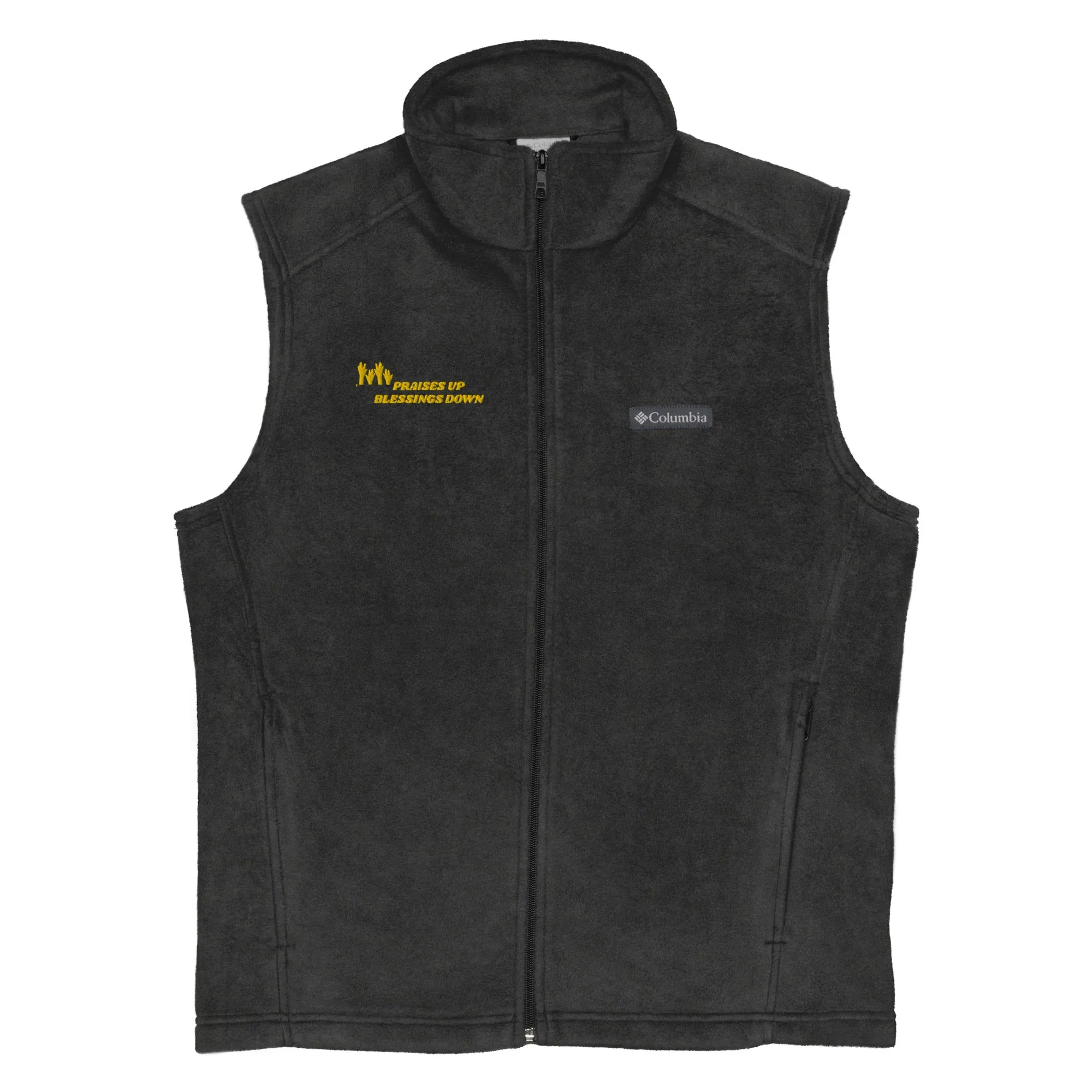 Praises Go Up Men’s Columbia fleece vest