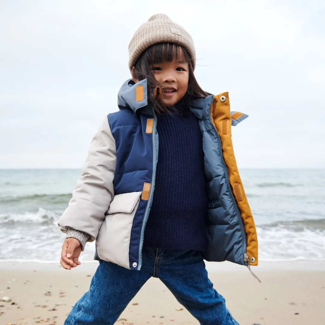 Puffer Down Jacket - Wende-Daunenjacke Modell: Paloma aus 100%  recyceltem Polyester