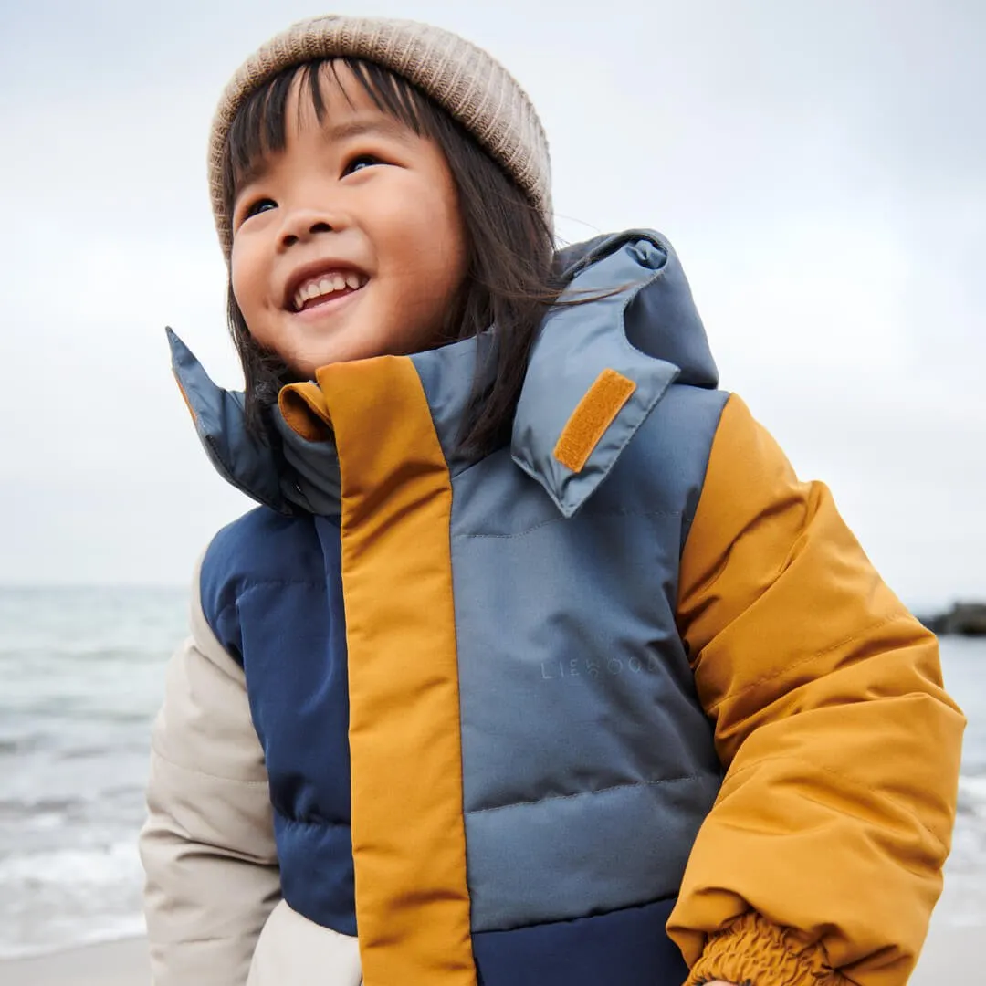 Puffer Down Jacket - Wende-Daunenjacke Modell: Paloma aus 100%  recyceltem Polyester