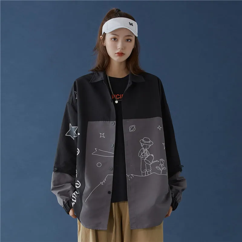 "ARE POWER PUNIAM" SHIRT JACKET N091101
