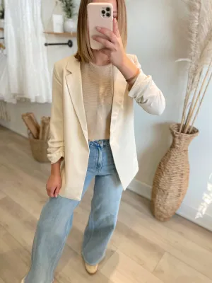 Raini Ruched Blazer