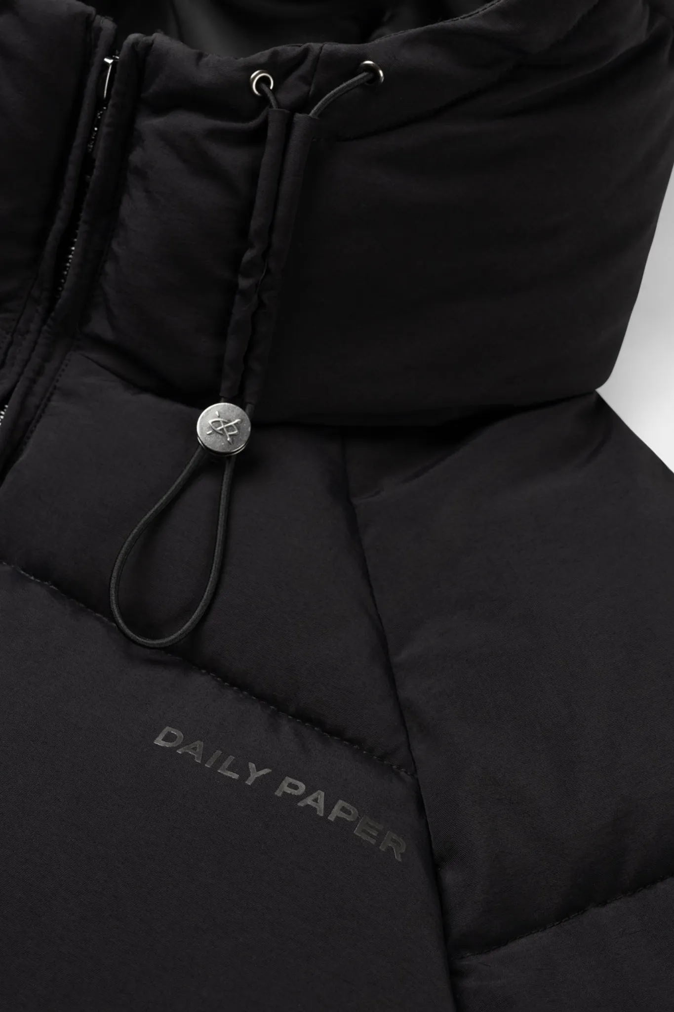 RELAXED PUFFER JACKET - BLACK