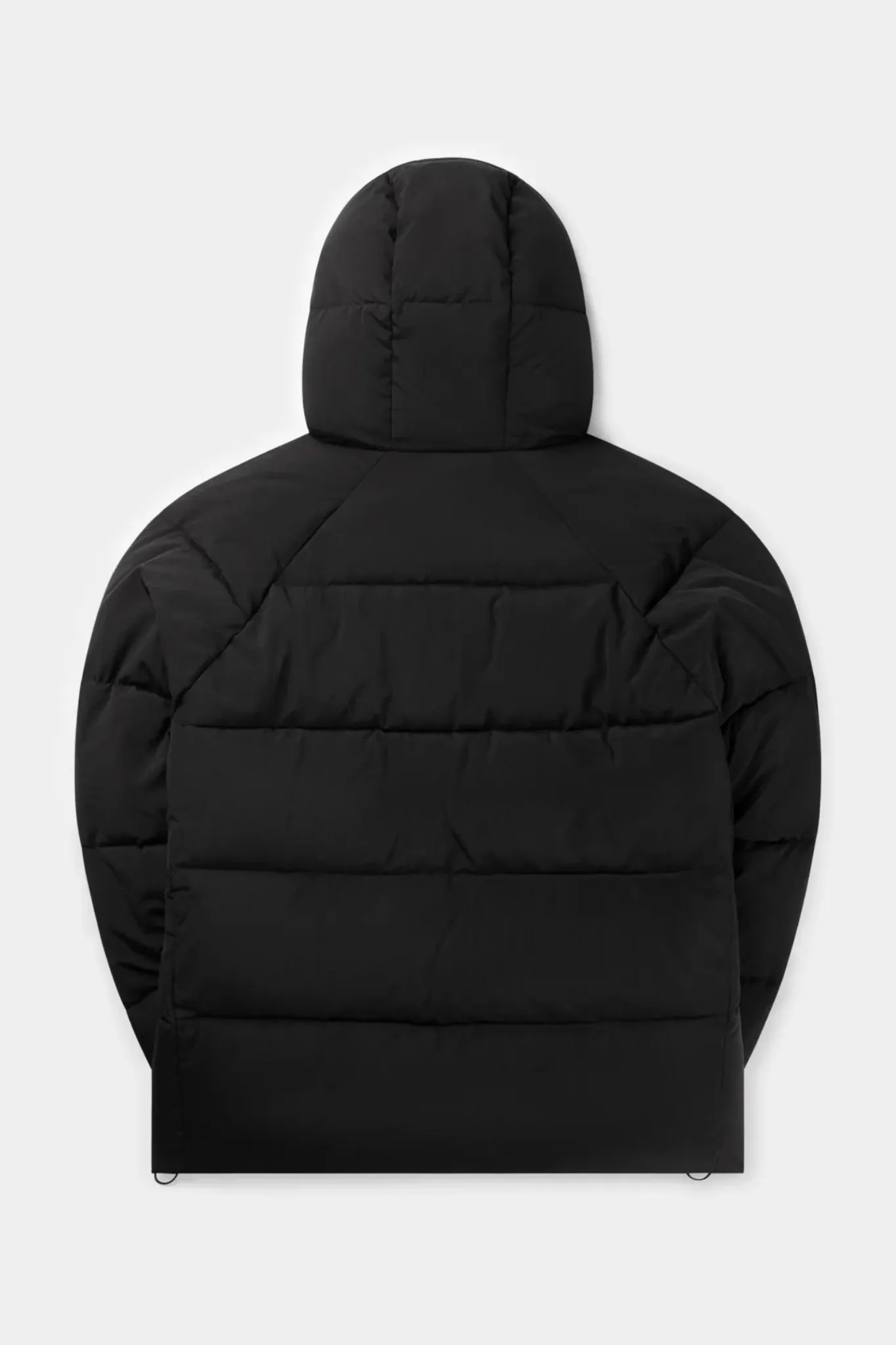 RELAXED PUFFER JACKET - BLACK