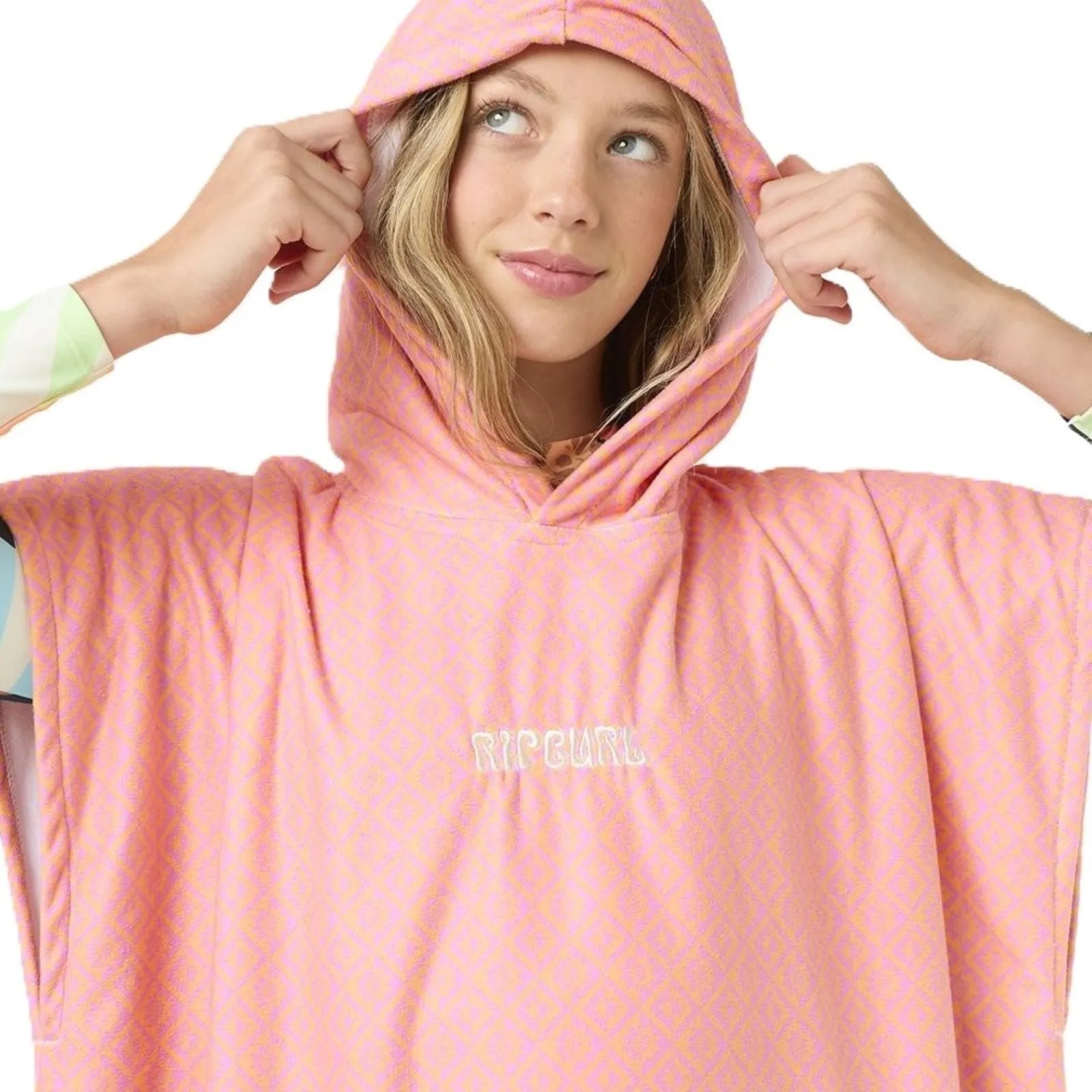 Rip Curl Womens Mixed Hooded Poncho
