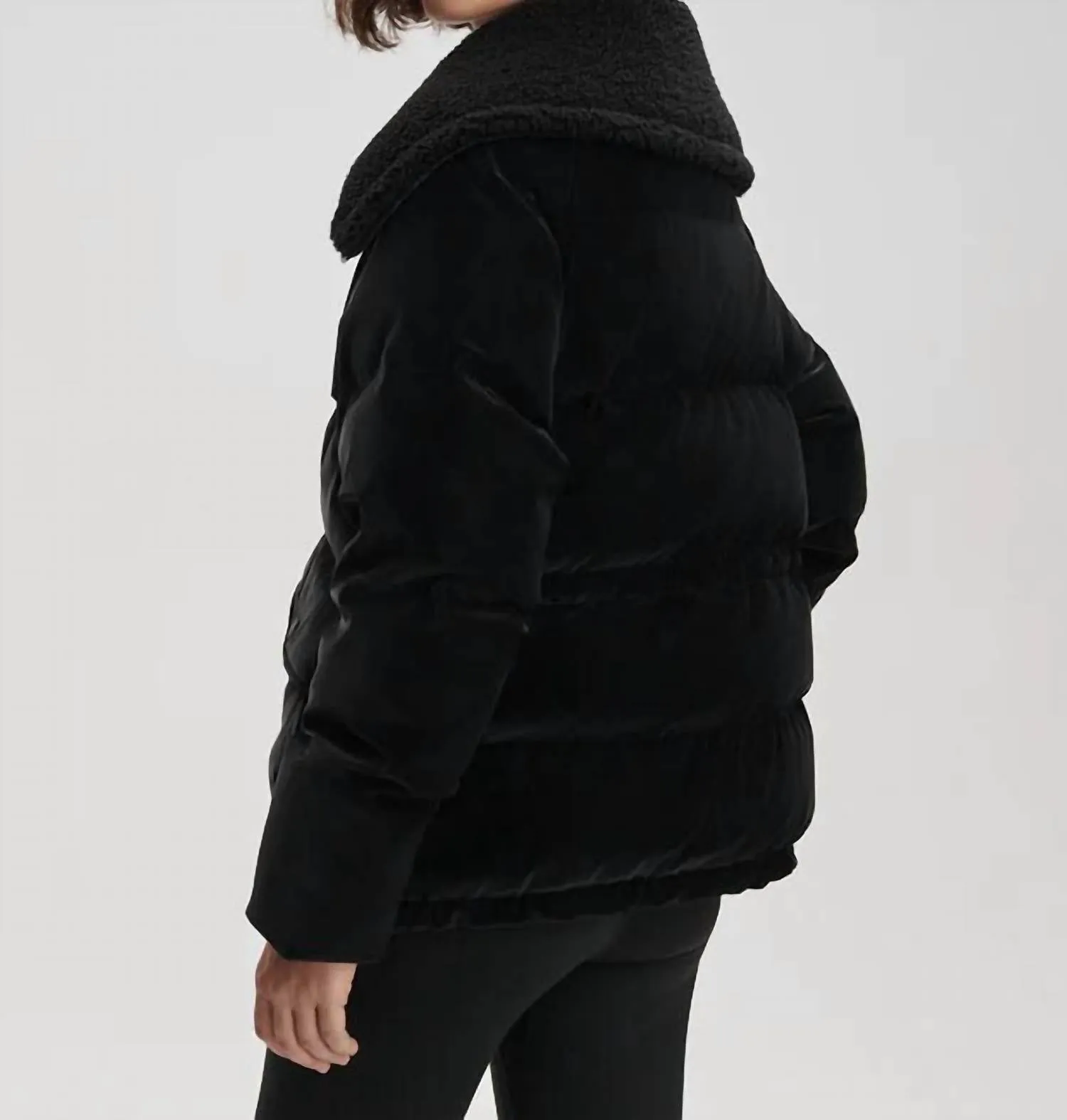 Roseville Down Jacket In Black