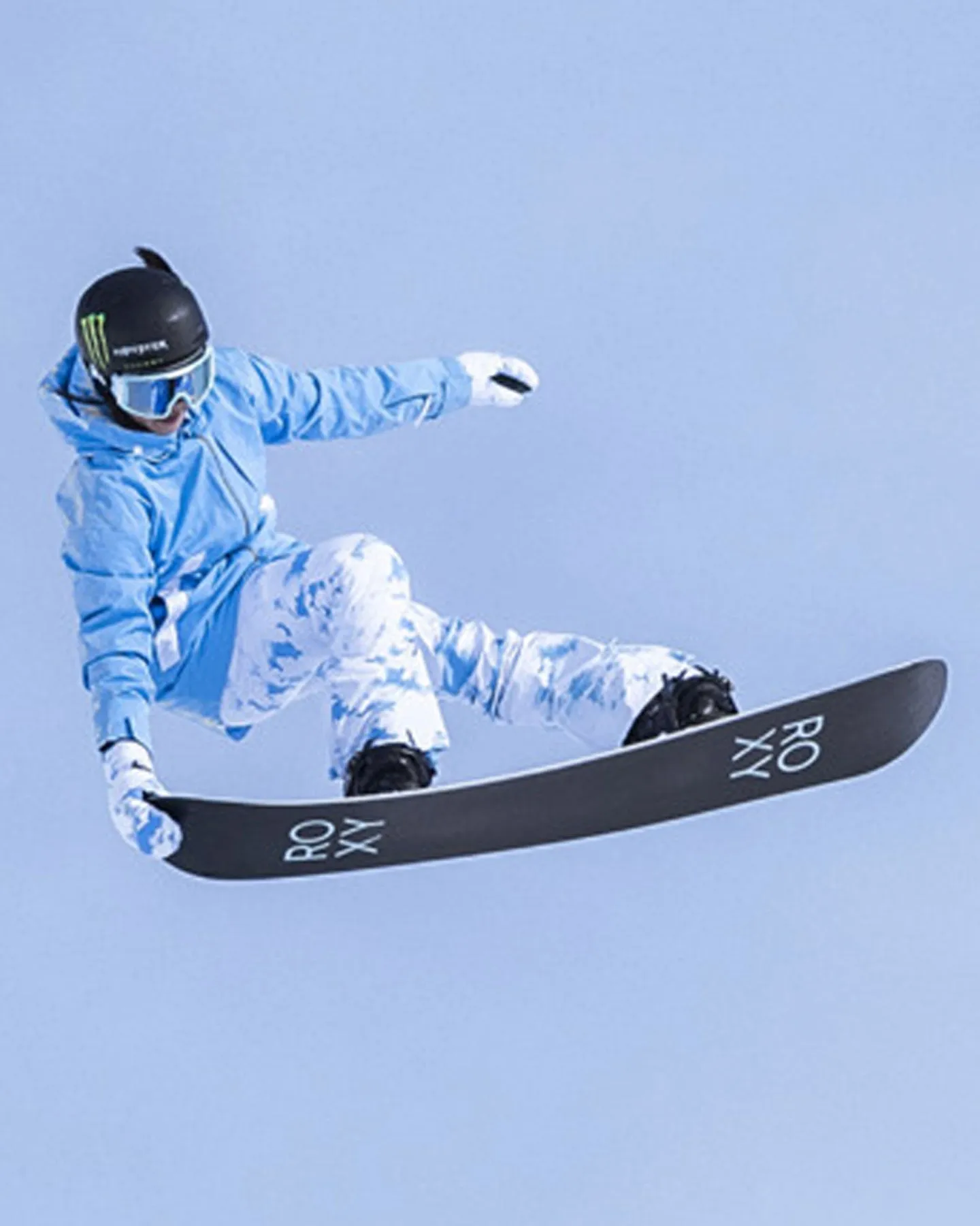 Roxy Women's Chloe Kim Technical Snow Jacket - Azure Blue