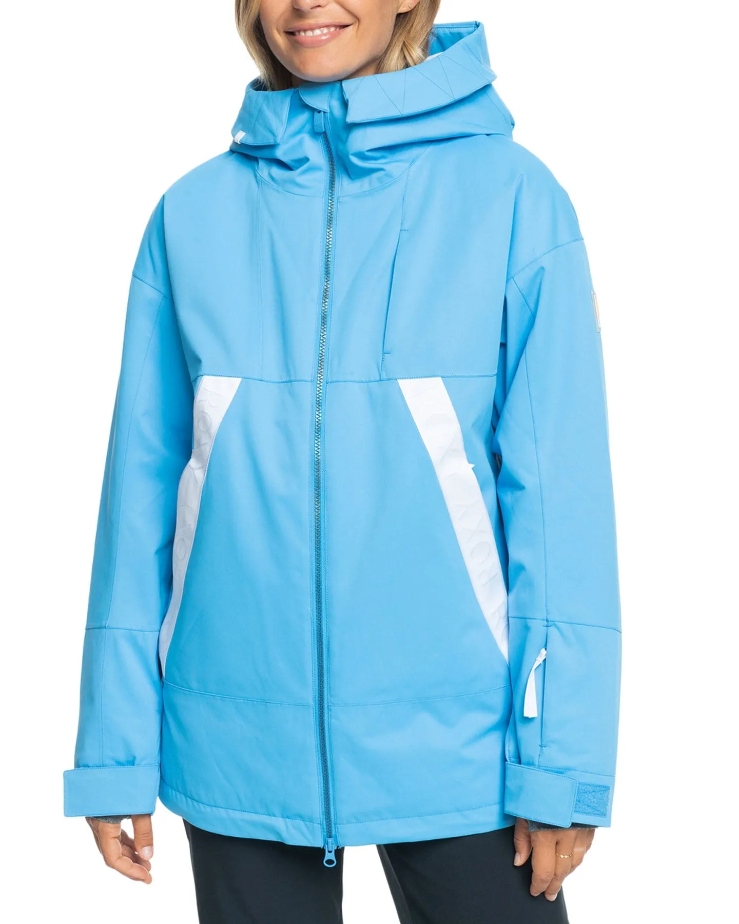 Roxy Women's Chloe Kim Technical Snow Jacket - Azure Blue