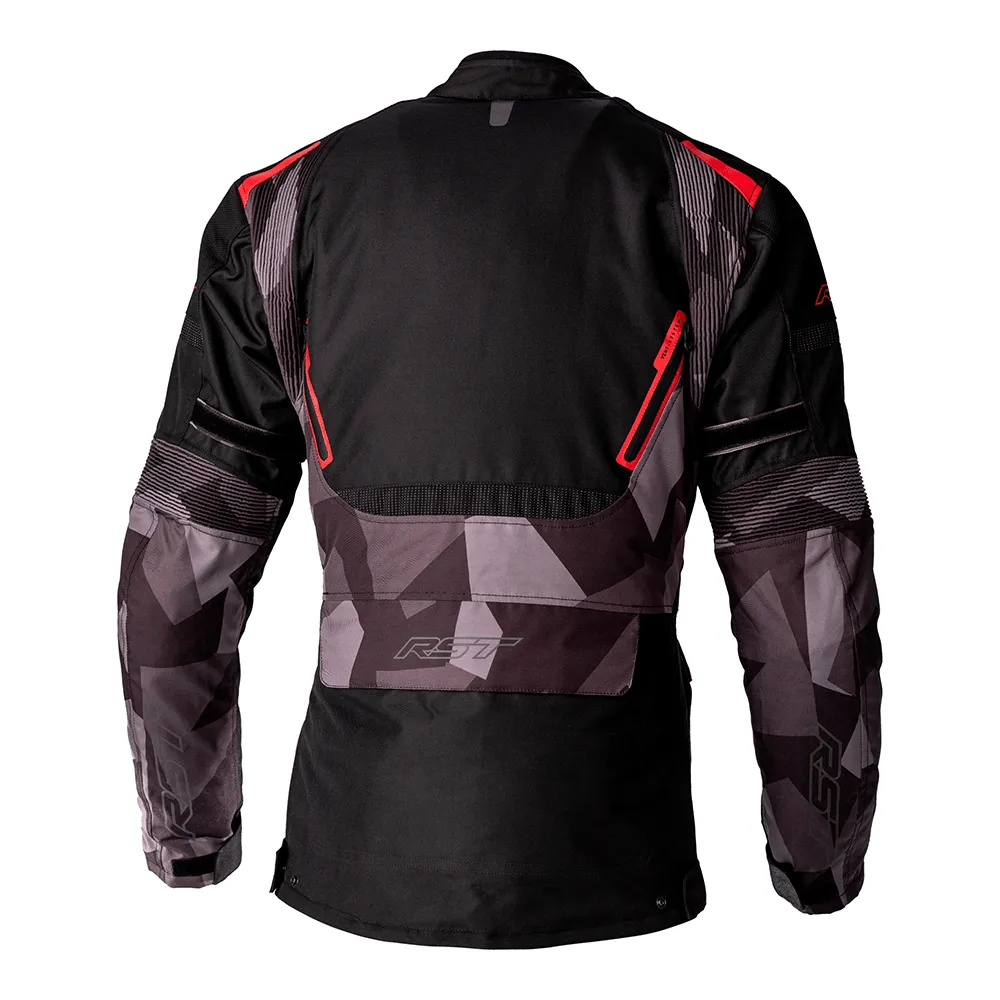 RST ENDURANCE CE TEXTILE JACKET [BLACK/CAMO/RED]