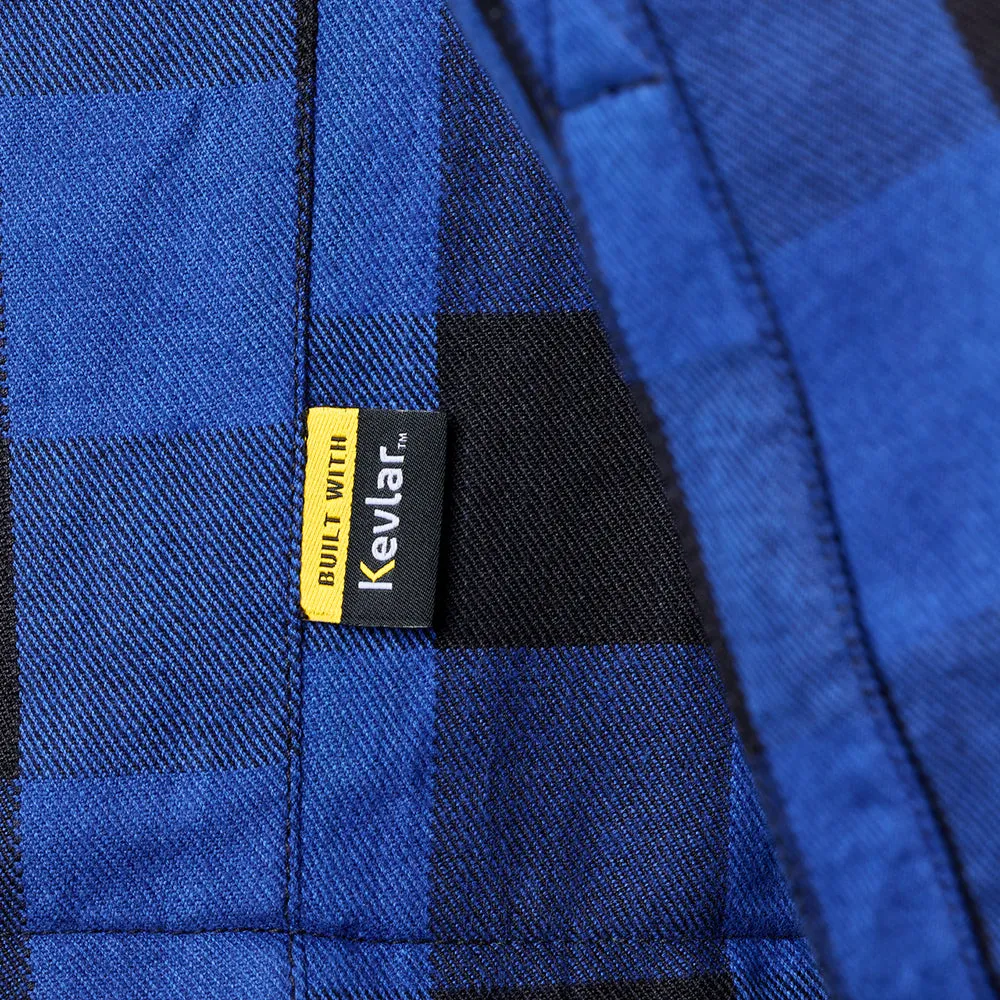 RST LUMBERJACK KEVLAR LINED CE TEXTILE SHIRT [BLUE]