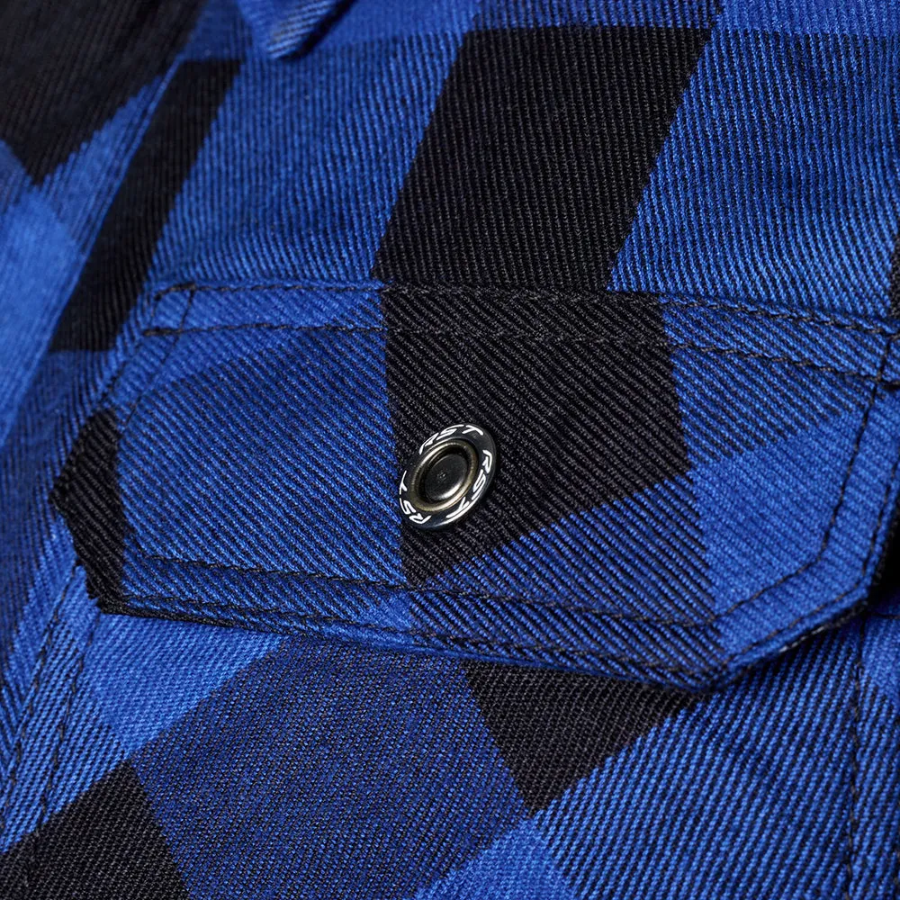 RST LUMBERJACK KEVLAR LINED CE TEXTILE SHIRT [BLUE]
