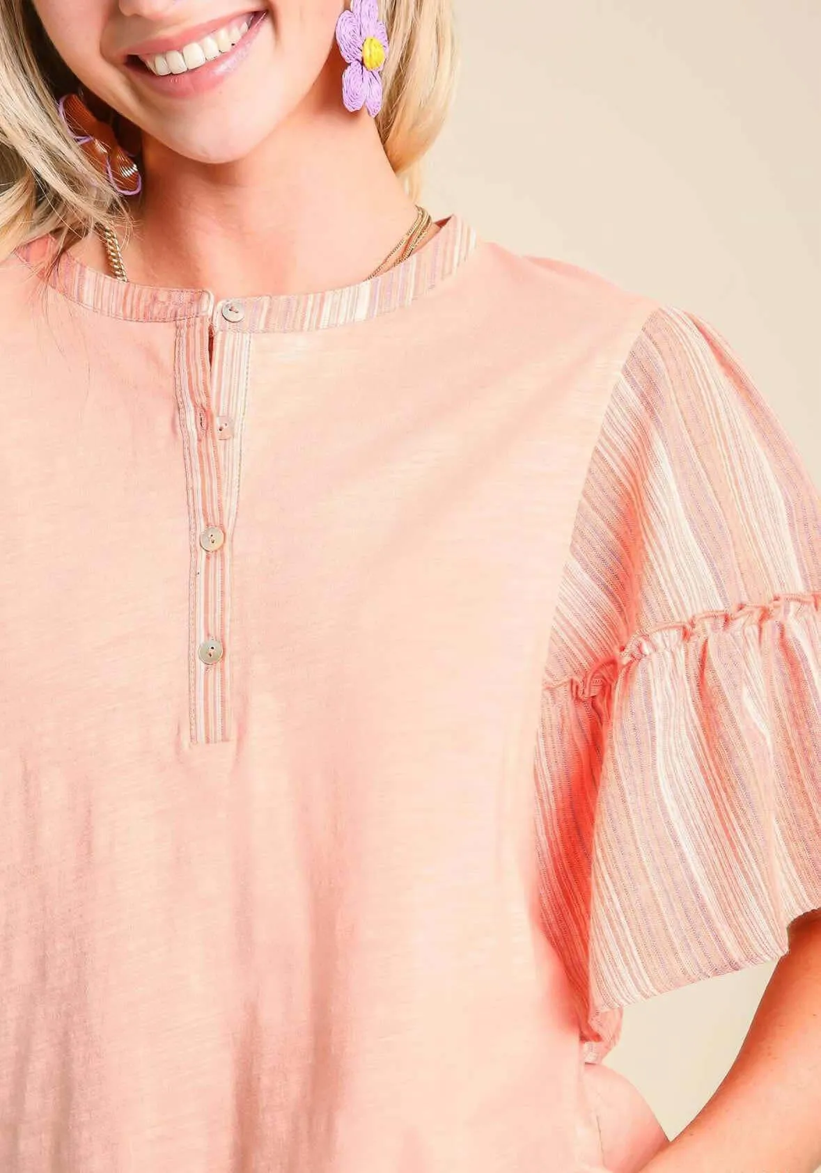 RUFFLED BREEZE (peach)