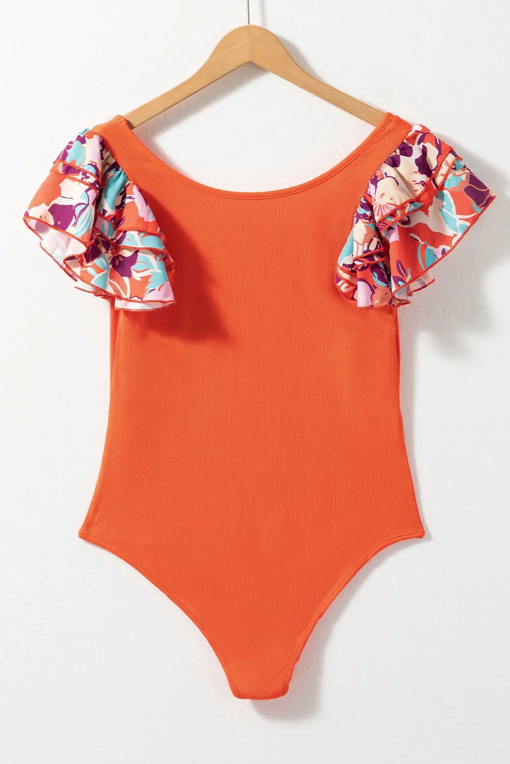 Ruffled Sleeve Bodysuit