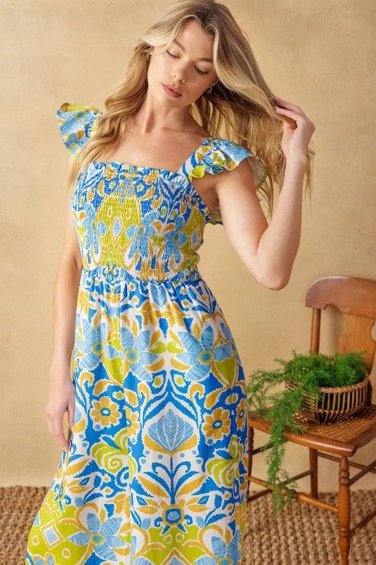Sarah Print Jumpsuit