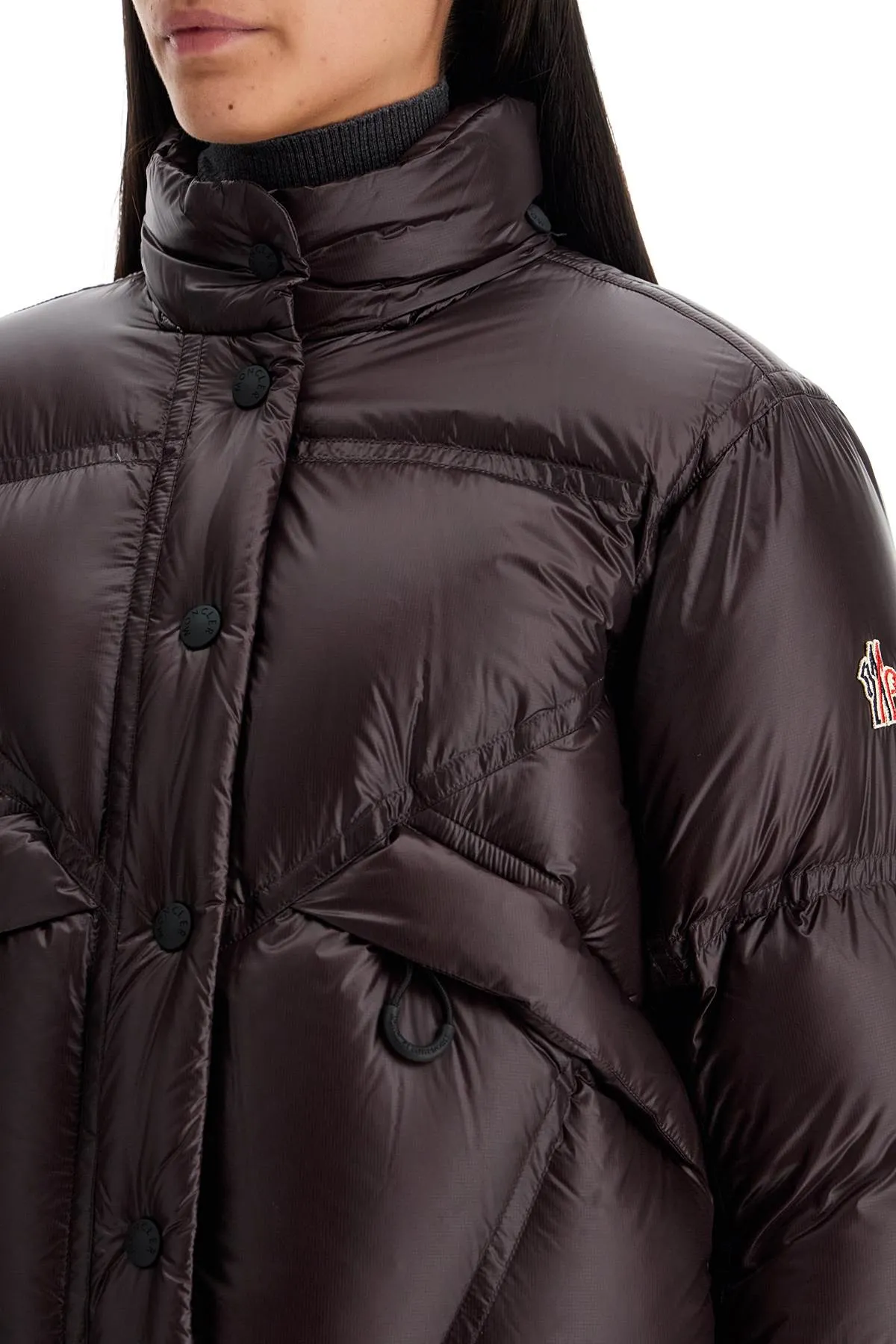 short julier down jacket