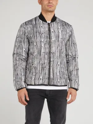 Snake Effect Down Jacket