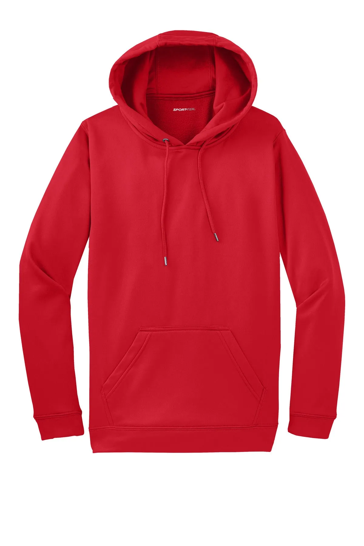Sport-Tek Sport-Wick Fleece Hooded Pullover.  F244 Deep Red
