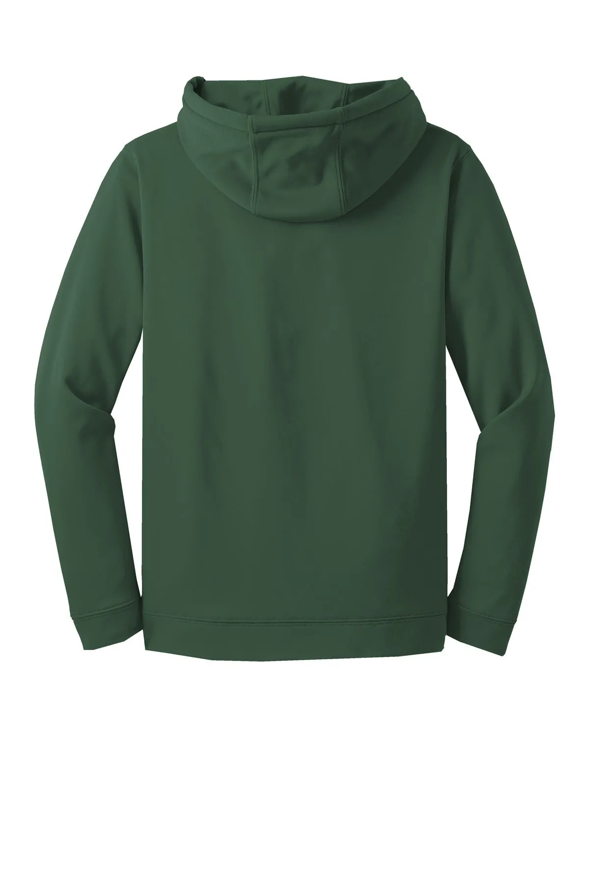 Sport-Tek Sport-Wick Fleece Hooded Pullover.  F244 Forest Green