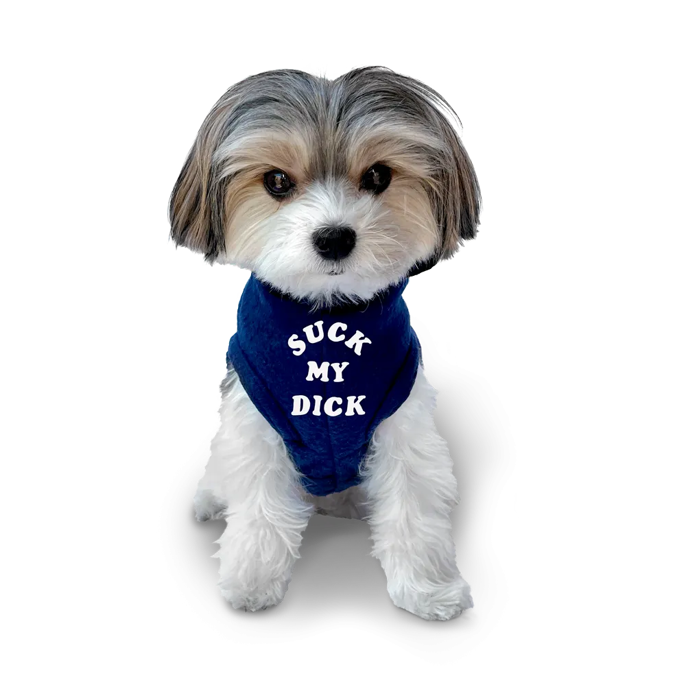 Suck My Dick Small Dog Puffer Jacket