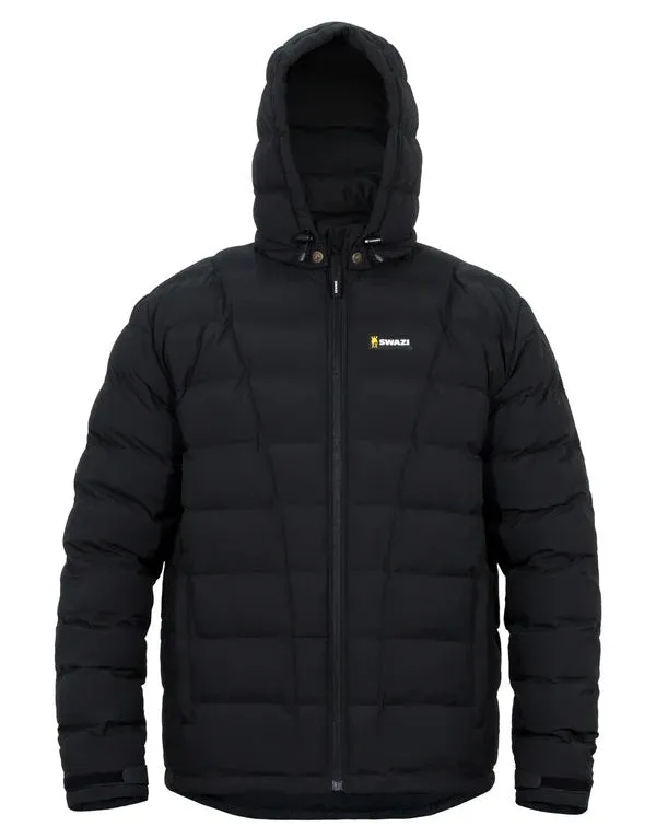 SWAZI PUFFADDER JACKET BLACK