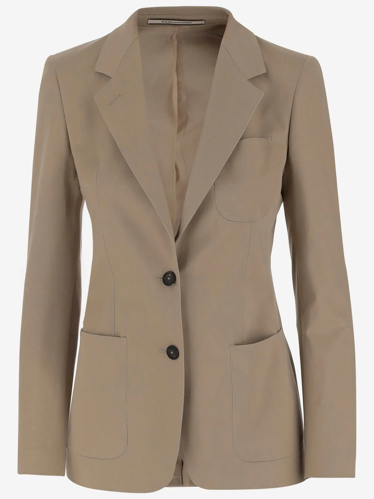 Tagliatore Single Breasted Cotton Jacket
