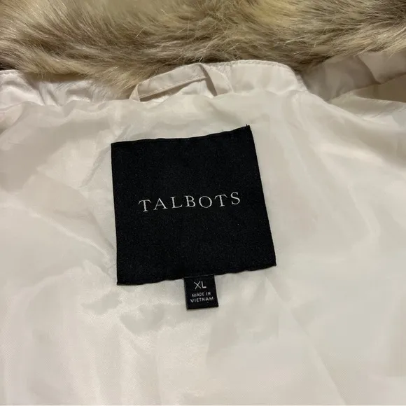 Talbots Down Vest - Down Puffer Vest Women’s XL