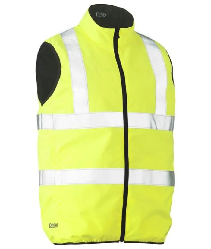 Taped Hi Vis Reversible Puffer Vest