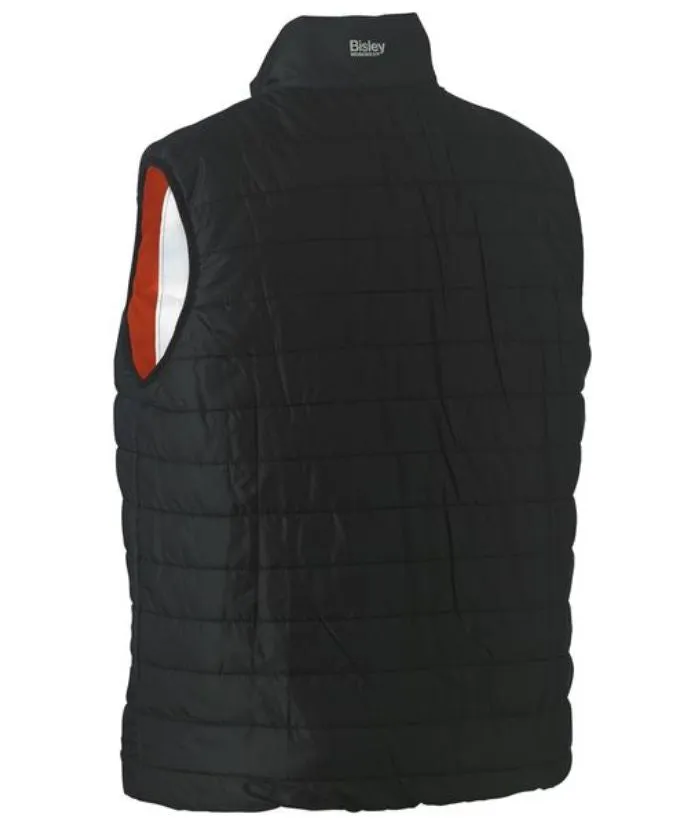 Taped Hi Vis Reversible Puffer Vest