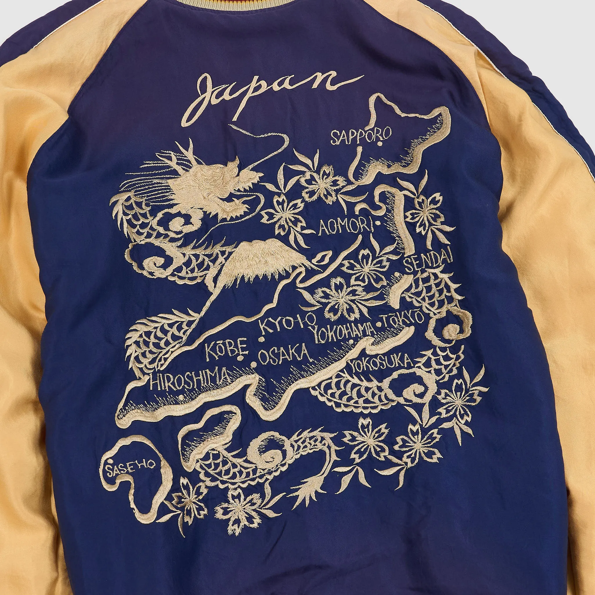 Taylor Toyo Tiger-Dragon Reversible Souvenir Jacket