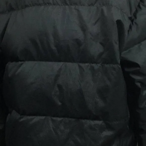 THEORY Down Puffer Jacket Coat Black Zip Up M