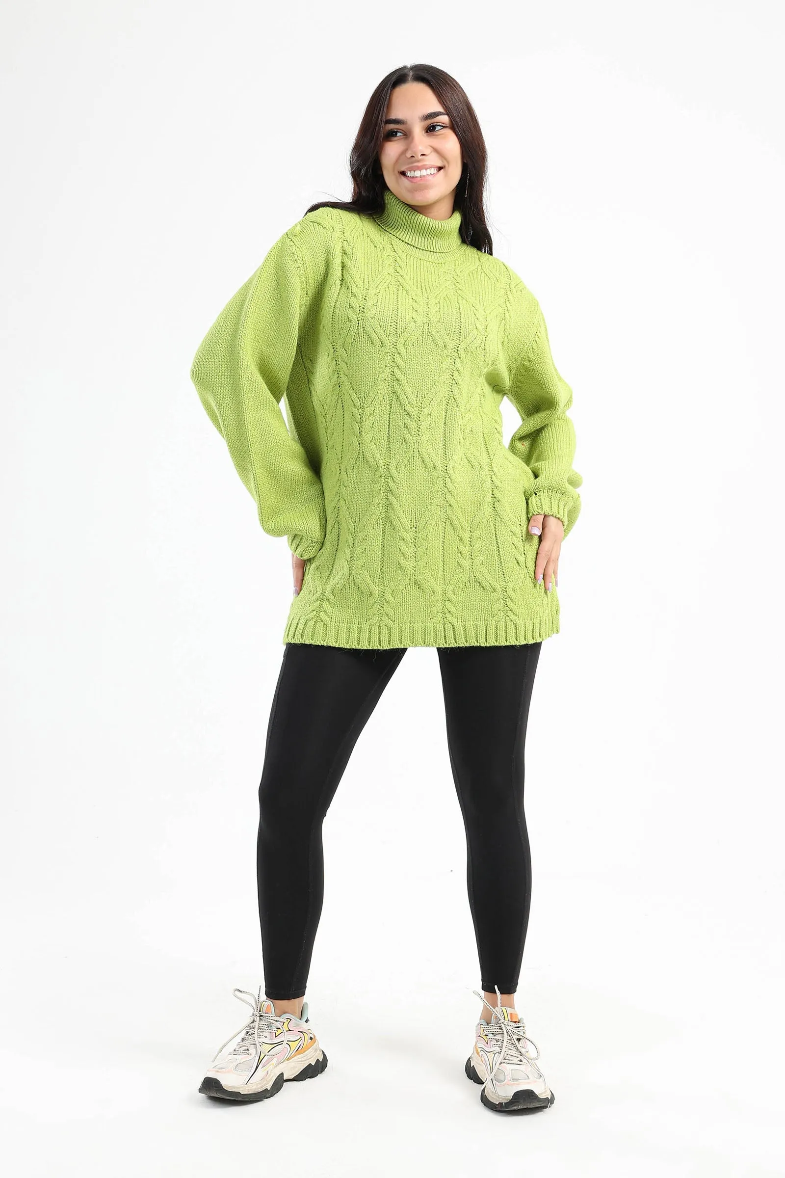 Turtle Down Collar Pullover