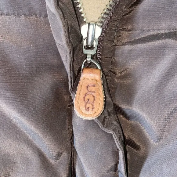 UGG Australia Down Filled Puffer Jacket Sz Medium