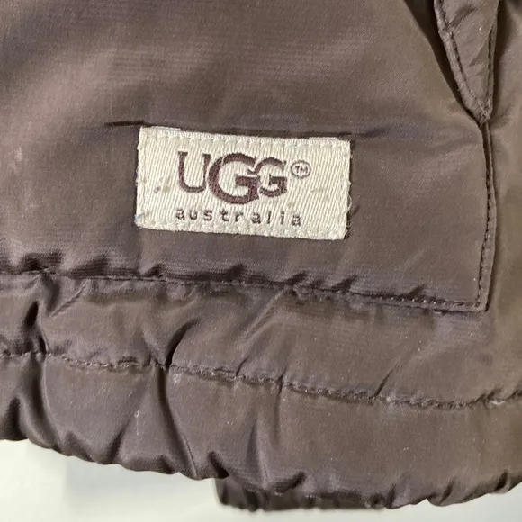 UGG Australia Down Filled Puffer Jacket Sz Medium
