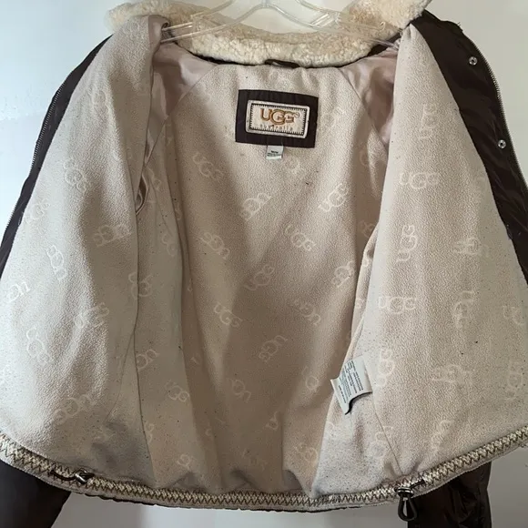 UGG Australia Down Filled Puffer Jacket Sz Medium