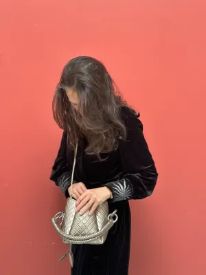 Velvet Kimono Dress