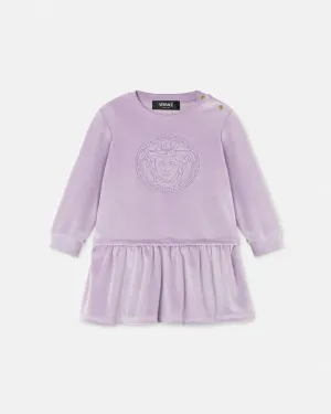 VELVET MEDUSA BABY DRESS