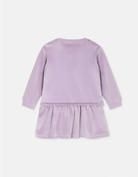 VELVET MEDUSA BABY DRESS