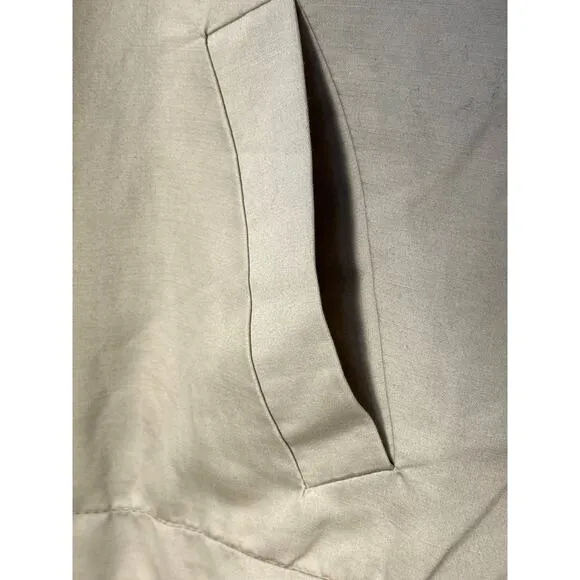 Vertigo Paris Swing Ruffle Sleeve One-Button Blazer